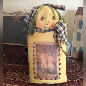 Primitive Unique Stuffed Doll